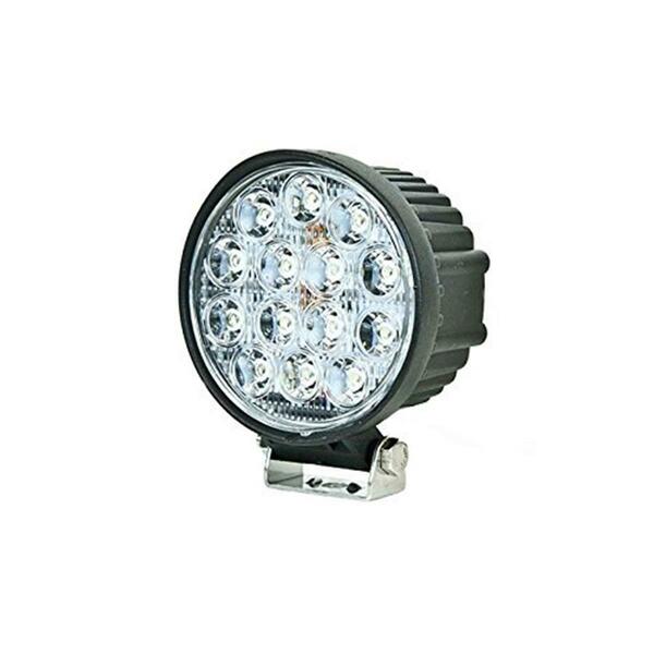Ipcw Universal 4 in. Round 14 LED Work Light- 30 Degree W2042-30